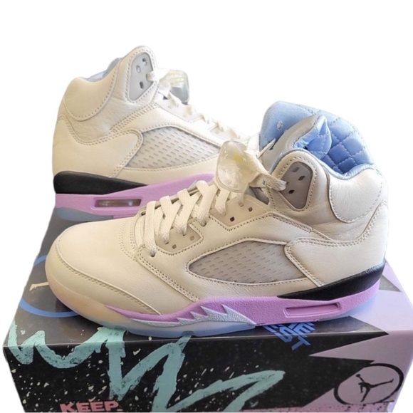NWT DJ Khaled x Air Jordan 5 “Sail” - Picture 2 of 9